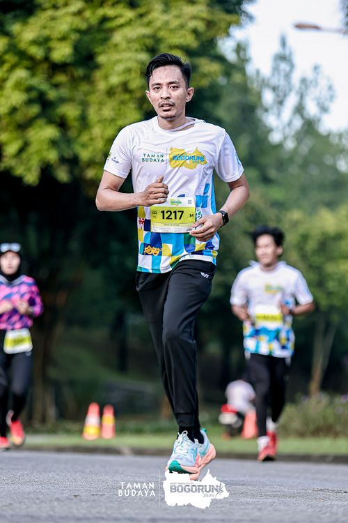 Race photo from Taman Budaya x BOGORUN 2025