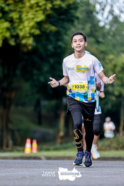 Race photo from Taman Budaya x BOGORUN 2025
