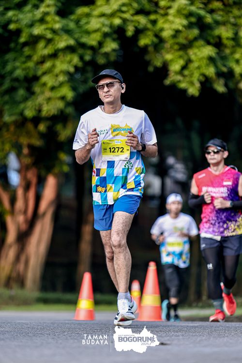 Race photo from Taman Budaya x BOGORUN 2025
