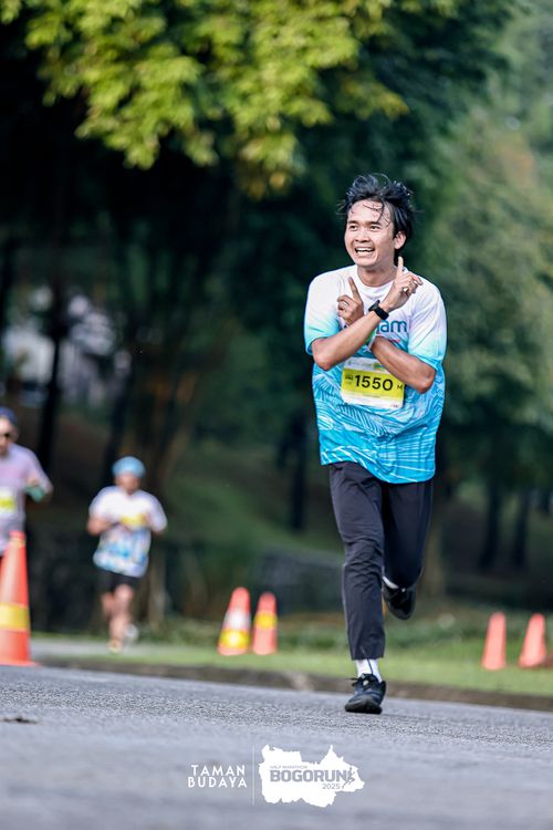 Race photo from Taman Budaya x BOGORUN 2025