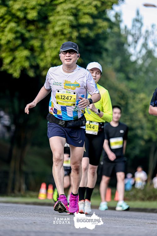 Race photo from Taman Budaya x BOGORUN 2025