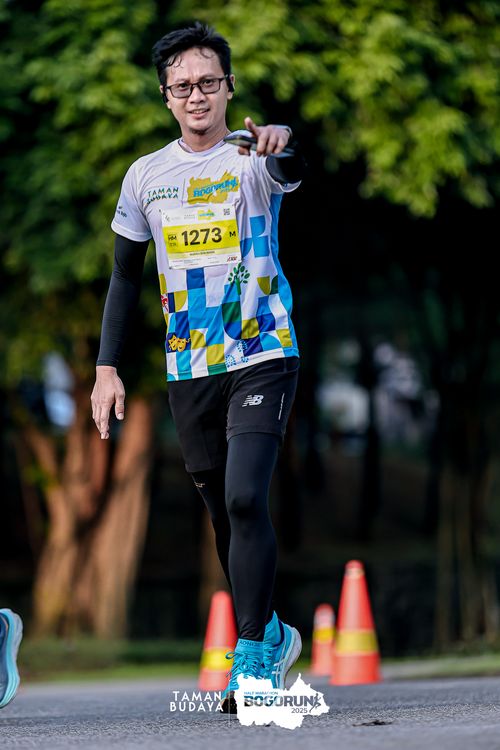 Race photo from Taman Budaya x BOGORUN 2025
