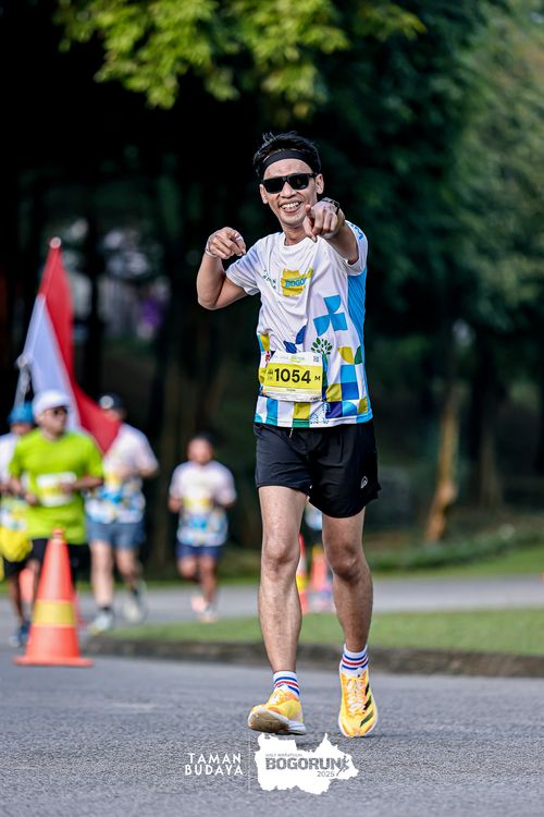 Race photo from Taman Budaya x BOGORUN 2025