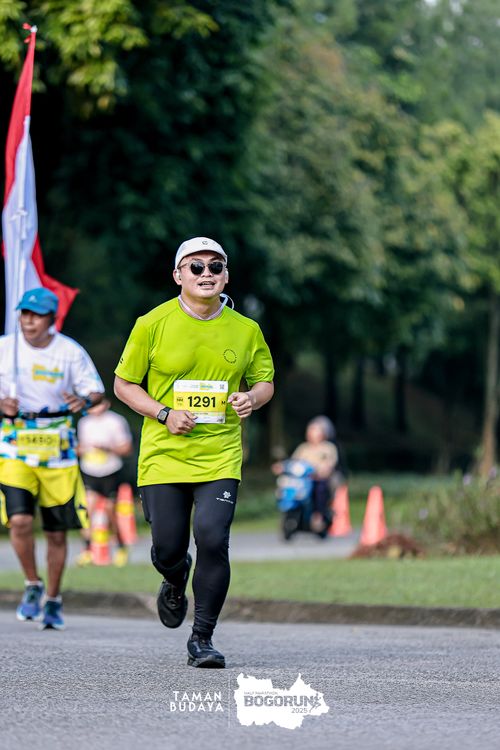 Race photo from Taman Budaya x BOGORUN 2025