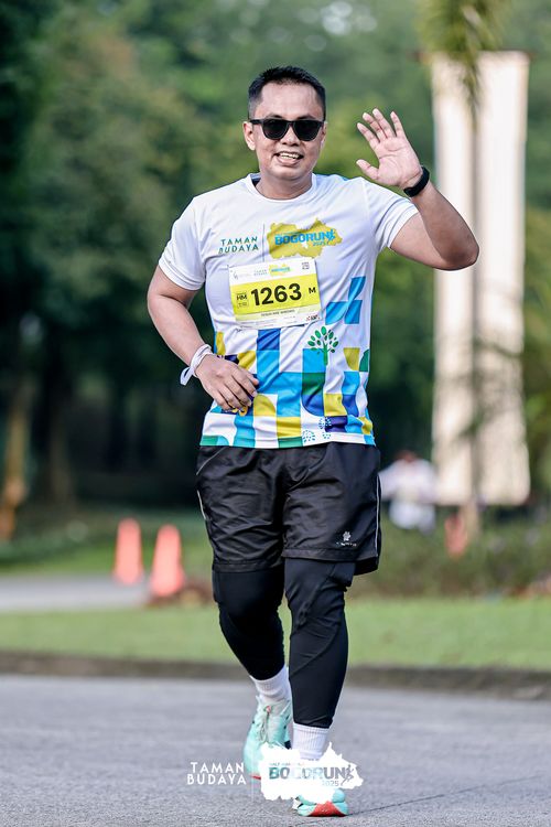 Race photo from Taman Budaya x BOGORUN 2025