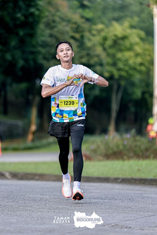 Race photo from Taman Budaya x BOGORUN 2025