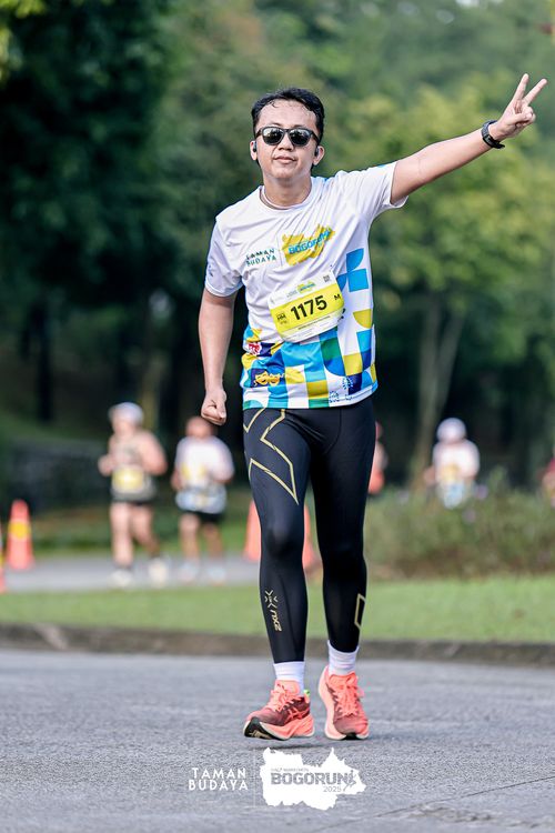 Race photo from Taman Budaya x BOGORUN 2025