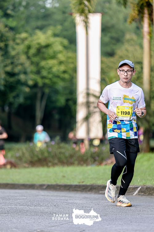 Race photo from Taman Budaya x BOGORUN 2025