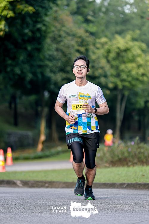 Race photo from Taman Budaya x BOGORUN 2025