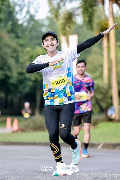 Race photo from Taman Budaya x BOGORUN 2025