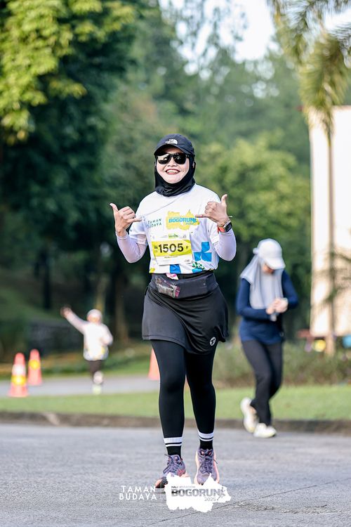 Race photo from Taman Budaya x BOGORUN 2025