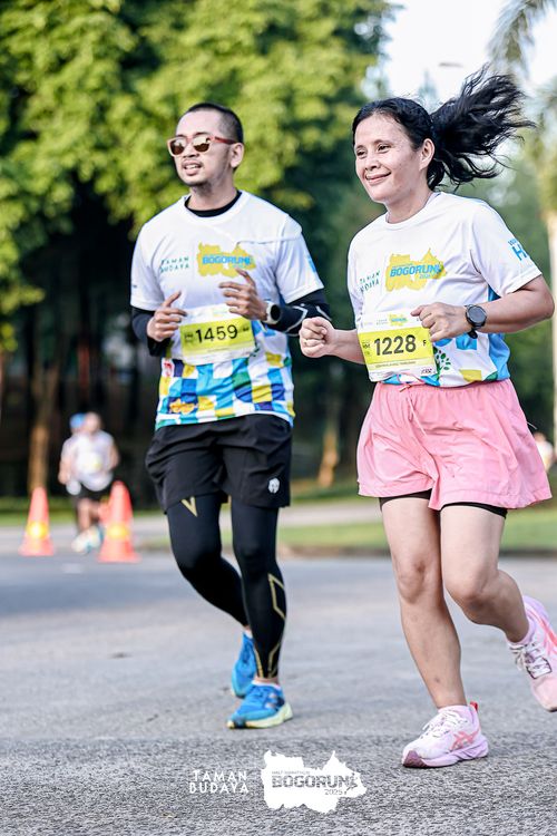 Race photo from Taman Budaya x BOGORUN 2025