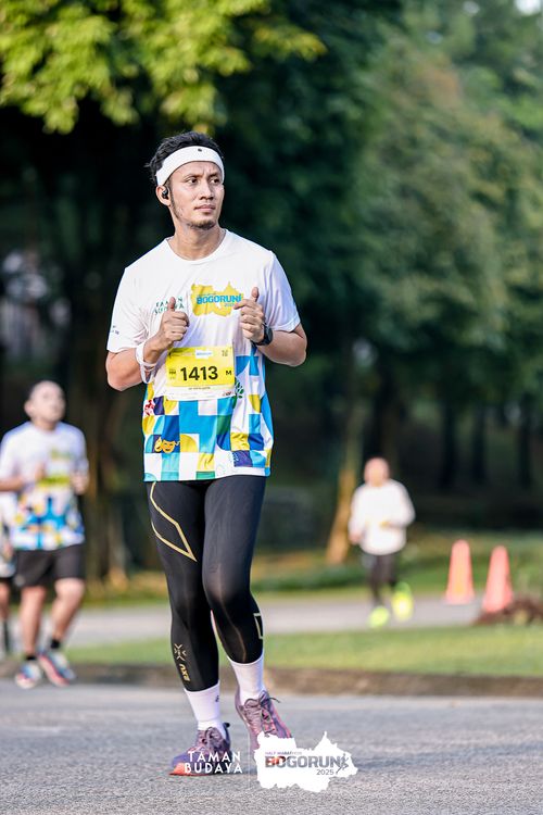 Race photo from Taman Budaya x BOGORUN 2025