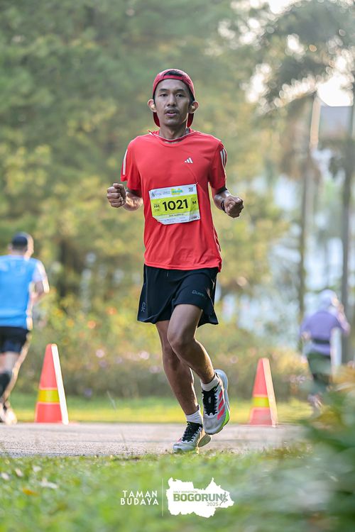 Race photo from Taman Budaya x BOGORUN 2025