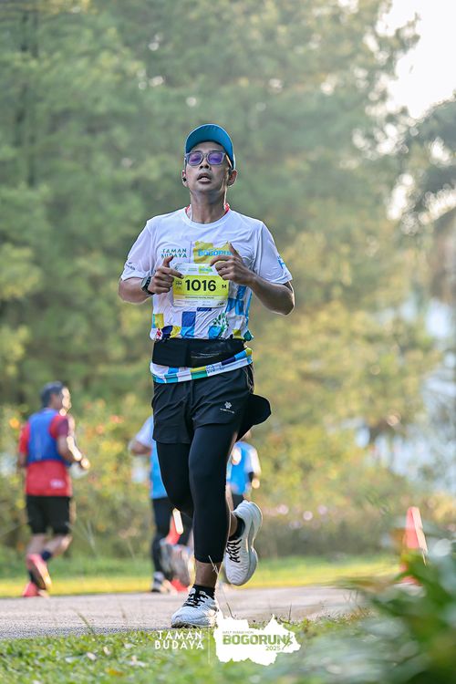 Race photo from Taman Budaya x BOGORUN 2025