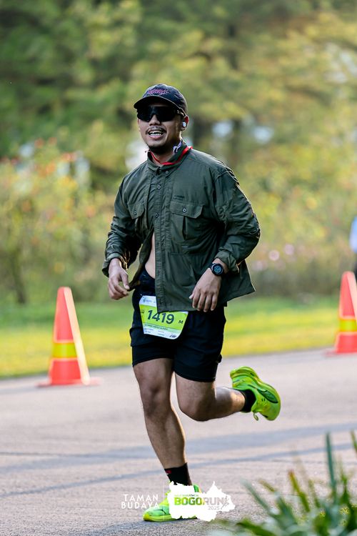 Race photo from Taman Budaya x BOGORUN 2025