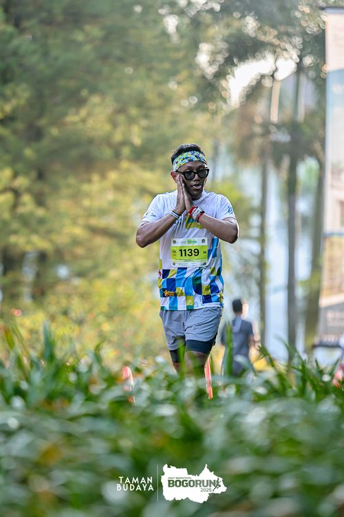 Race photo from Taman Budaya x BOGORUN 2025