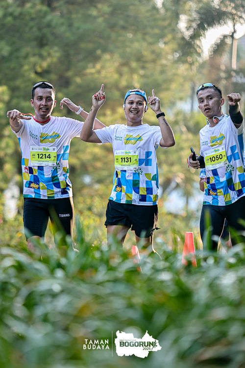 Race photo from Taman Budaya x BOGORUN 2025