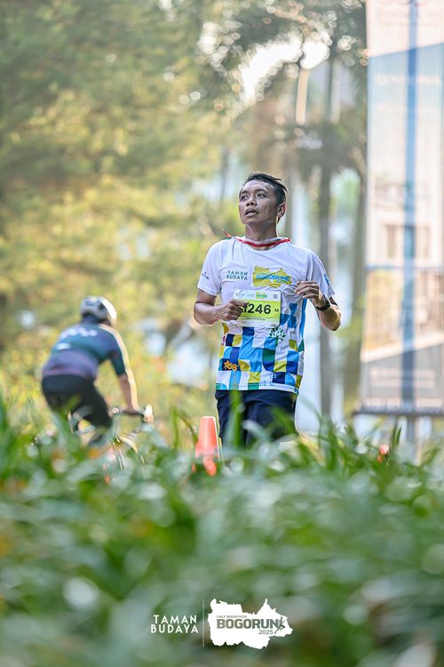 Race photo from Taman Budaya x BOGORUN 2025