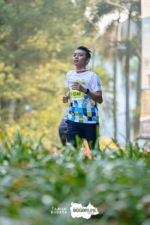 Race photo from Taman Budaya x BOGORUN 2025