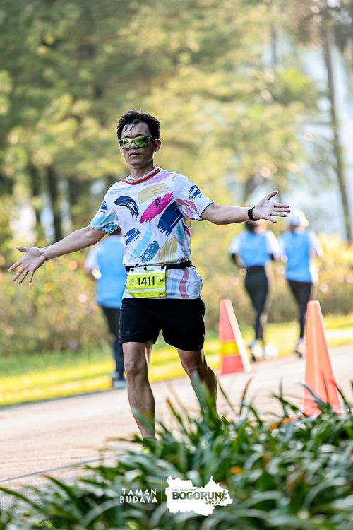 Race photo from Taman Budaya x BOGORUN 2025