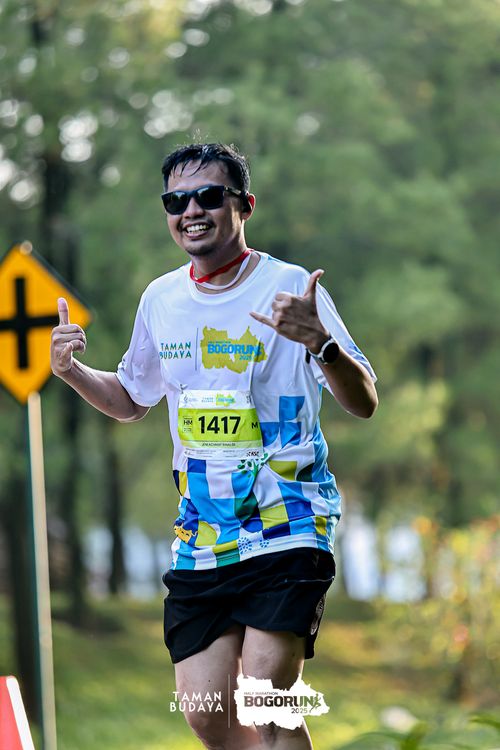 Race photo from Taman Budaya x BOGORUN 2025
