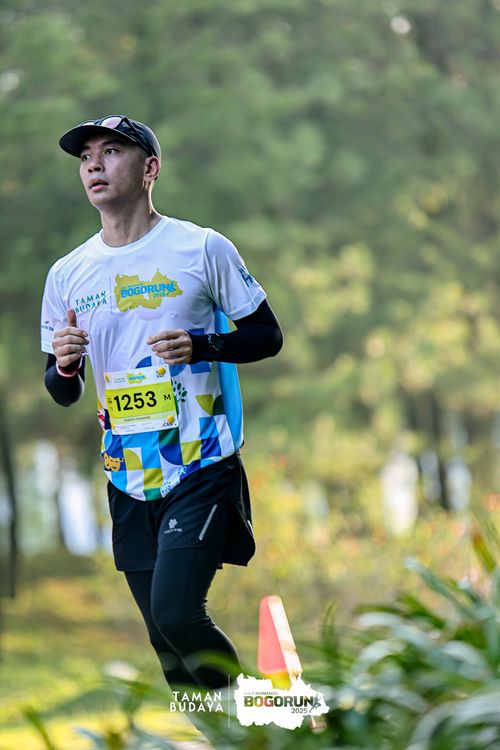 Race photo from Taman Budaya x BOGORUN 2025