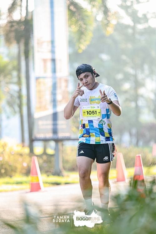 Race photo from Taman Budaya x BOGORUN 2025