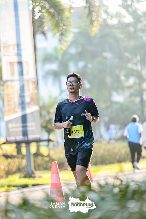 Race photo from Taman Budaya x BOGORUN 2025