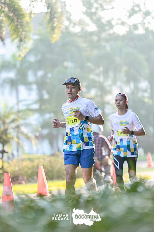 Race photo from Taman Budaya x BOGORUN 2025
