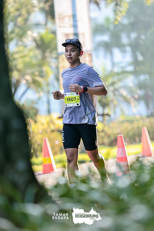 Race photo from Taman Budaya x BOGORUN 2025