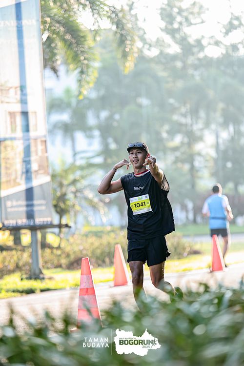 Race photo from Taman Budaya x BOGORUN 2025