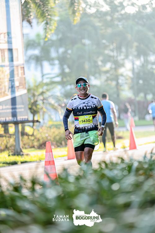 Race photo from Taman Budaya x BOGORUN 2025