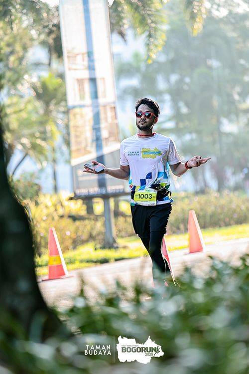 Race photo from Taman Budaya x BOGORUN 2025