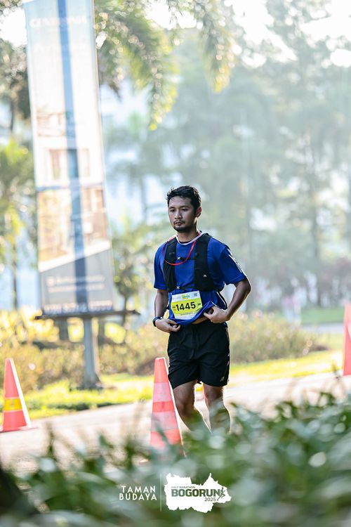 Race photo from Taman Budaya x BOGORUN 2025