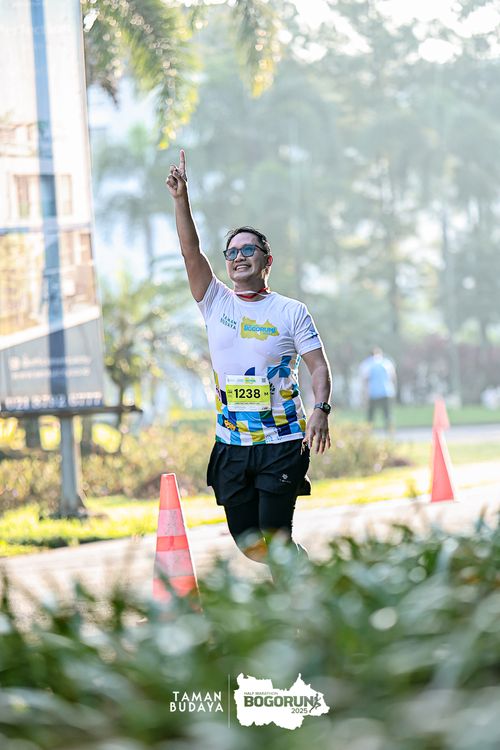 Race photo from Taman Budaya x BOGORUN 2025