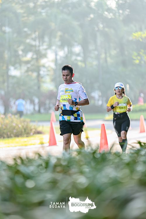 Race photo from Taman Budaya x BOGORUN 2025