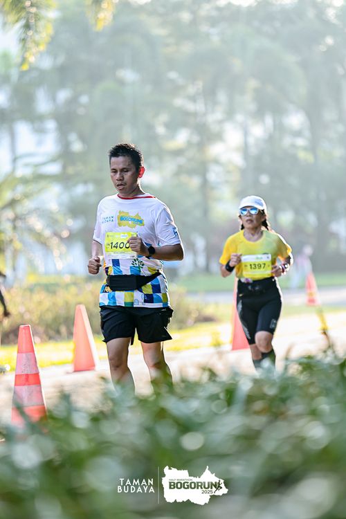Race photo from Taman Budaya x BOGORUN 2025
