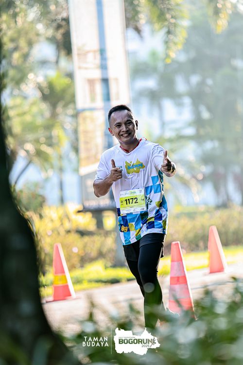 Race photo from Taman Budaya x BOGORUN 2025