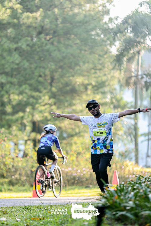Race photo from Taman Budaya x BOGORUN 2025