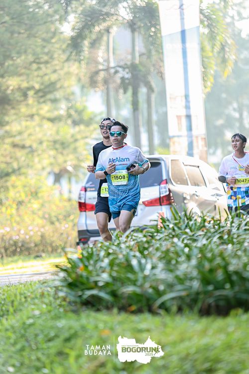 Race photo from Taman Budaya x BOGORUN 2025