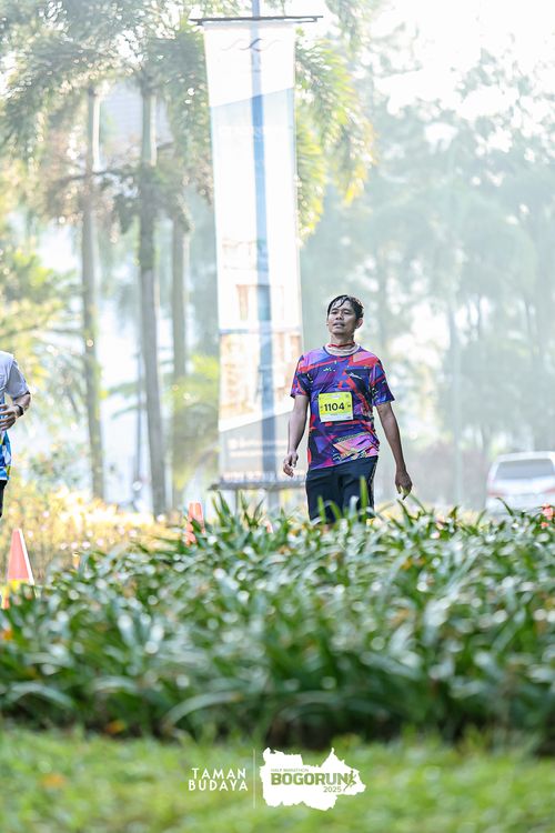 Race photo from Taman Budaya x BOGORUN 2025