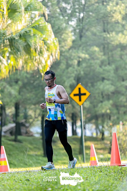 Race photo from Taman Budaya x BOGORUN 2025