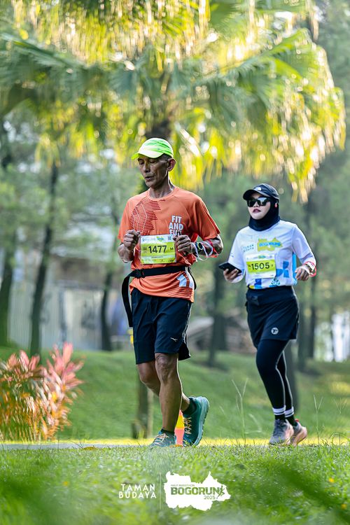 Race photo from Taman Budaya x BOGORUN 2025
