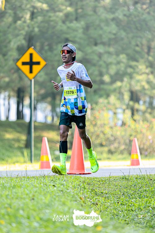 Race photo from Taman Budaya x BOGORUN 2025