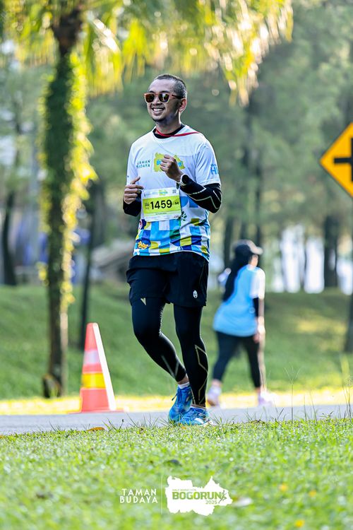 Race photo from Taman Budaya x BOGORUN 2025