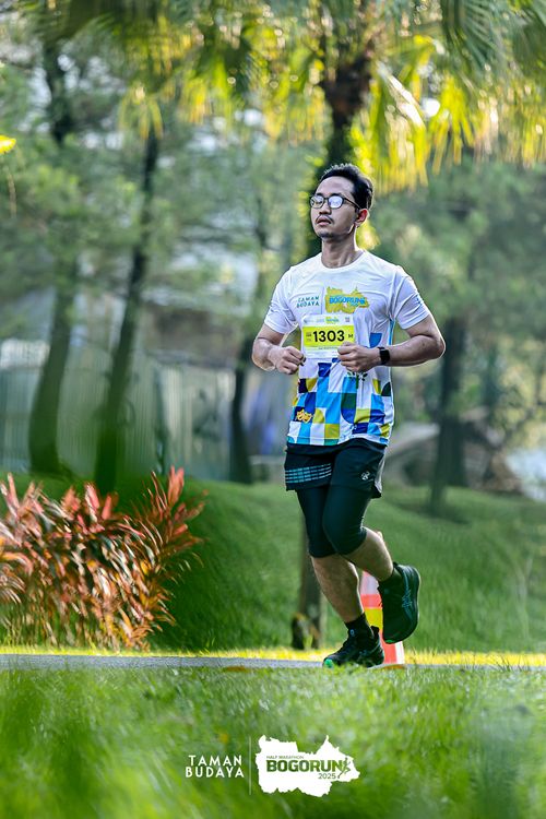 Race photo from Taman Budaya x BOGORUN 2025