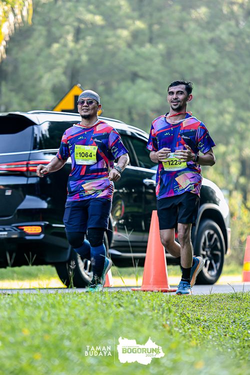 Race photo from Taman Budaya x BOGORUN 2025