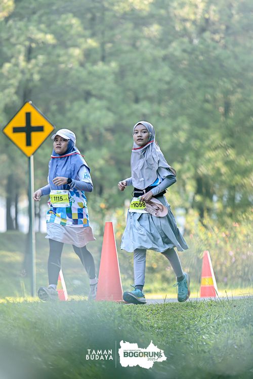 Race photo from Taman Budaya x BOGORUN 2025