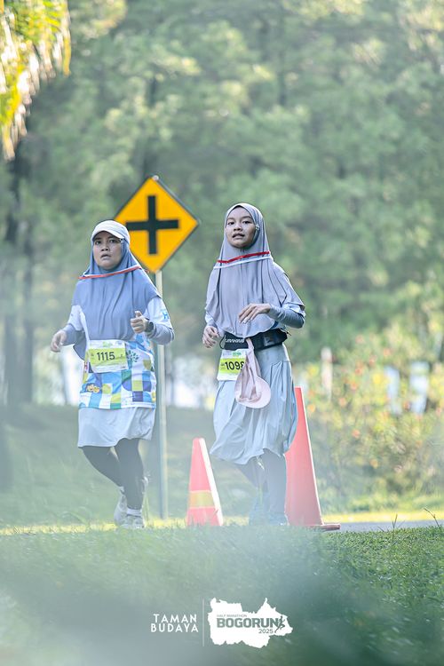 Race photo from Taman Budaya x BOGORUN 2025